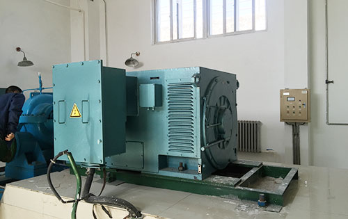 南岔某水电站工程主水泵使用我公司高压电机